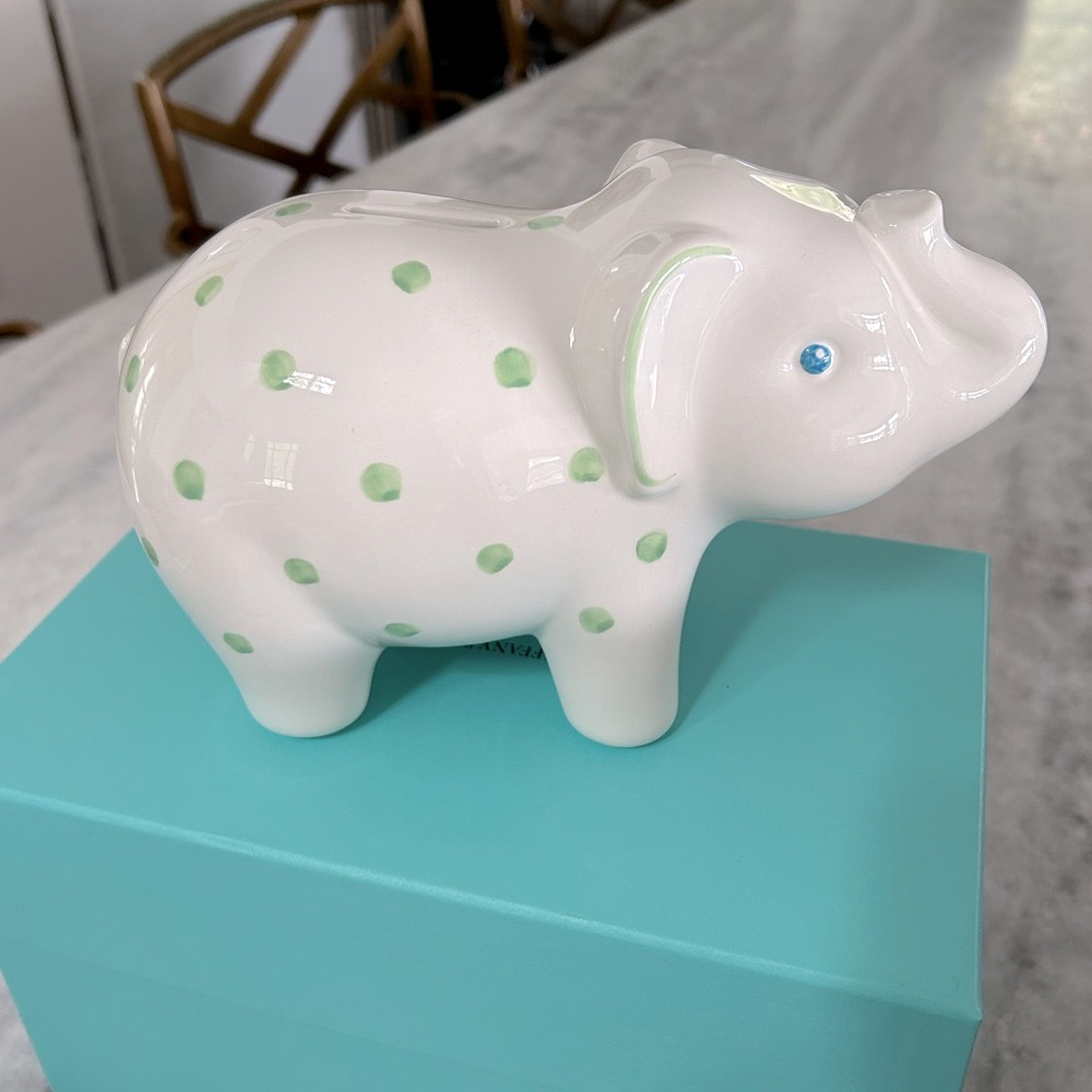 Tiffany and Co. Piggy Bank new in original box